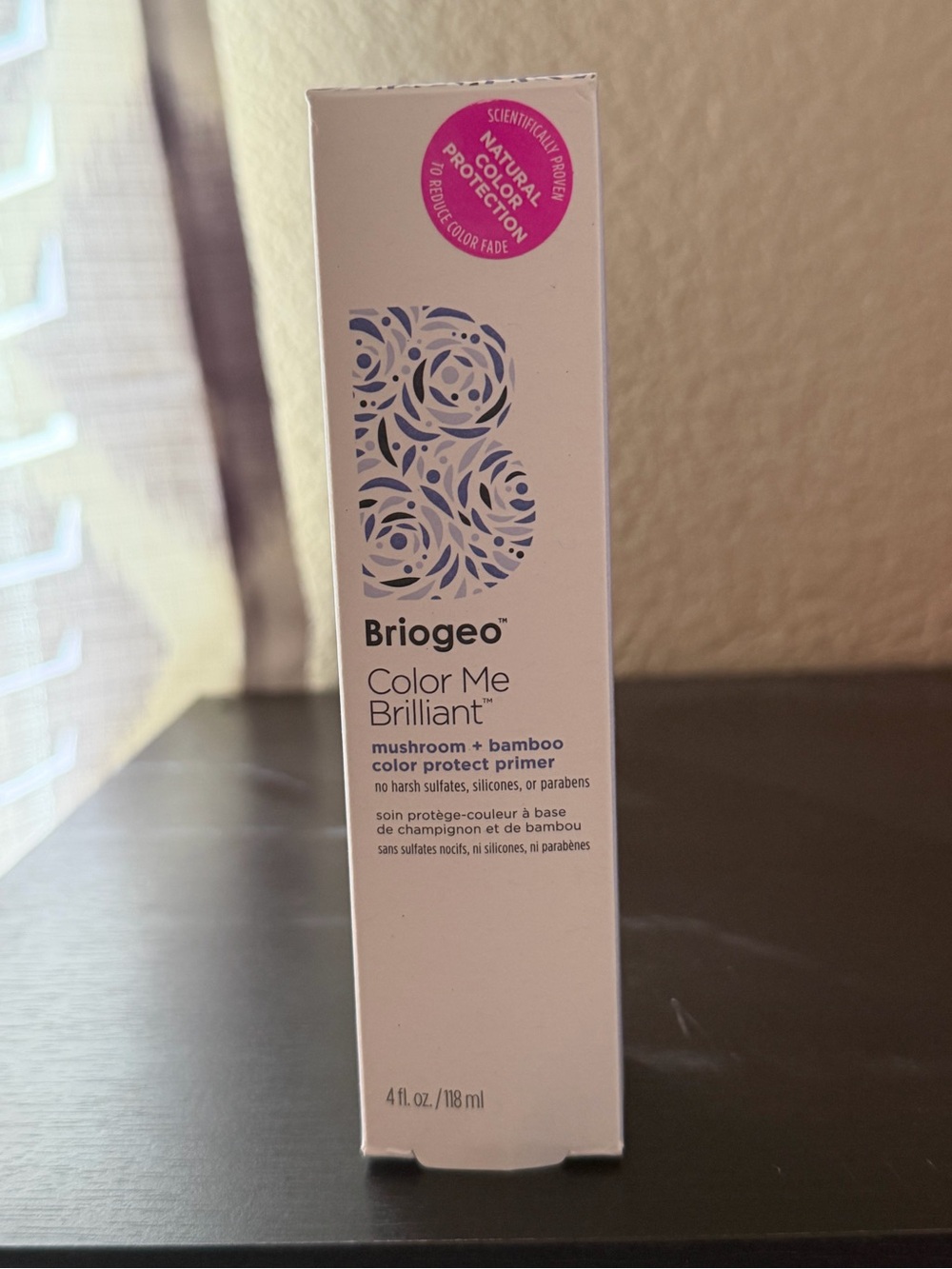 Briogeo Color Me Brilliant Mushroom + Bamboo Color Protect Primer 4fl oz
